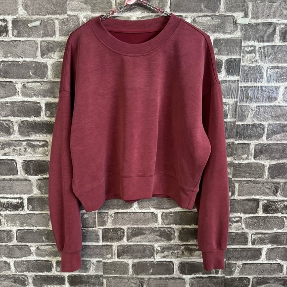 LULULEMON softstreme perfectly oversized crew sweatshirt - Picture 1 of 9